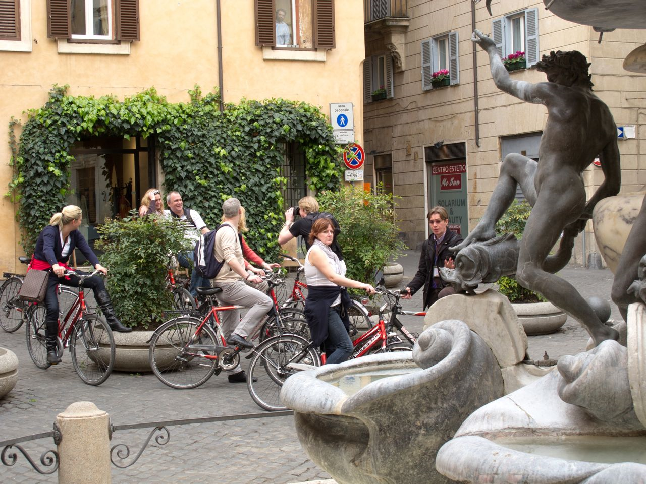 visite en vélo rome guide